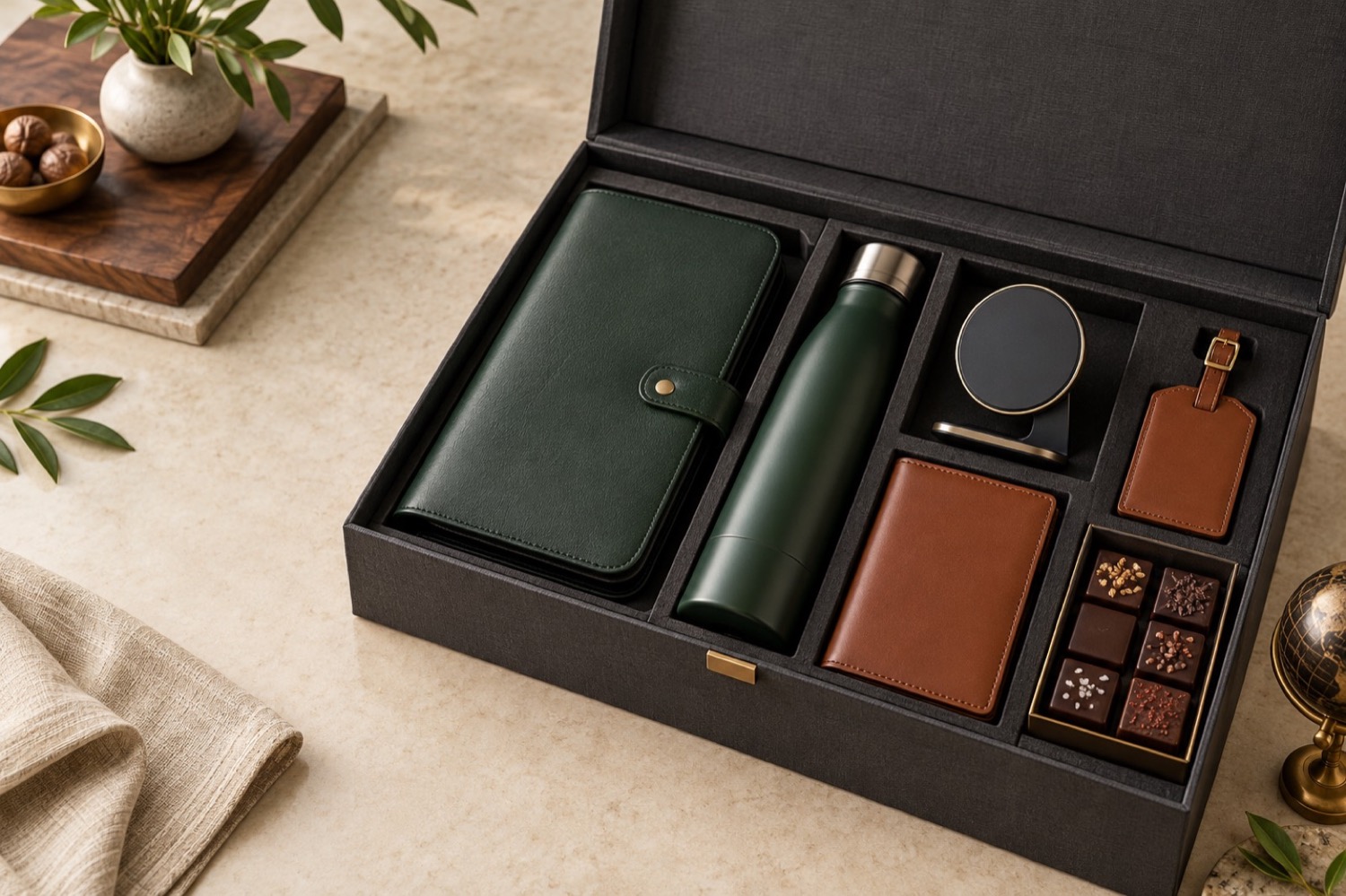 Premium corporate gift hamper